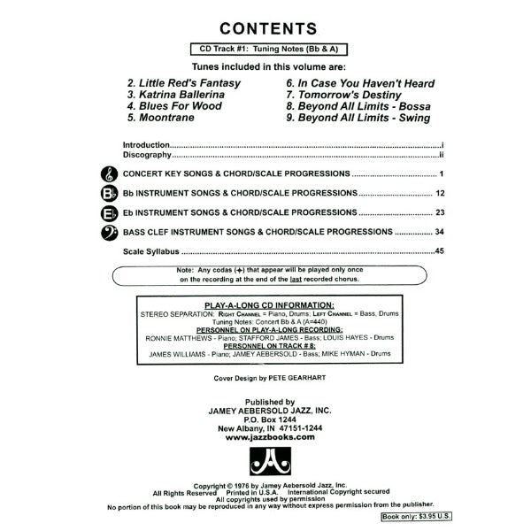 Aebersold vol. 9: Woody Shaw