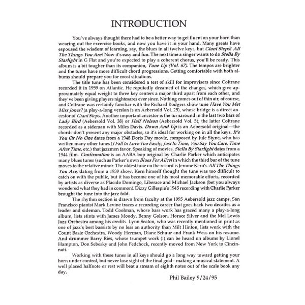 Aebersold vol. 68: Giants Steps