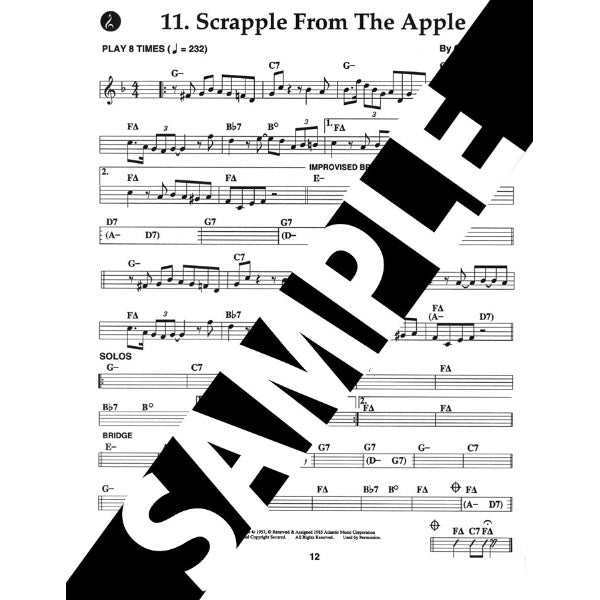 Aebersold vol. 69: Bird Goes Latin