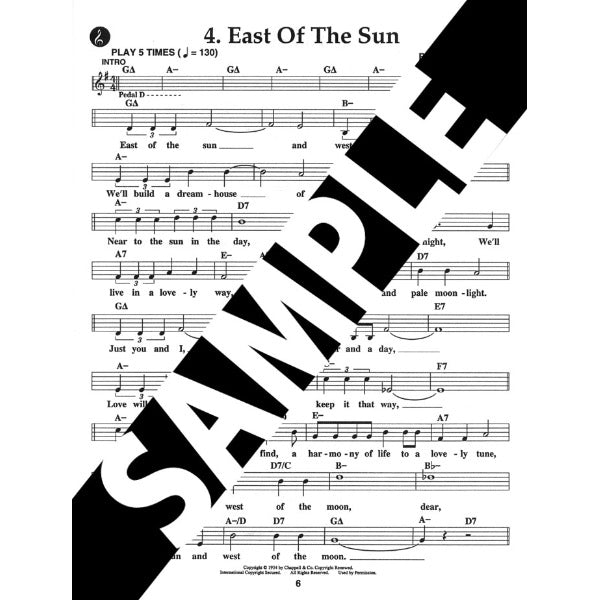 Aebersold vol. 71: East Of The Sun