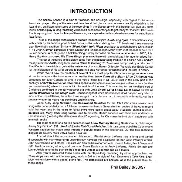 Aebersold vol. 78: Jazz "Holiday" Classics