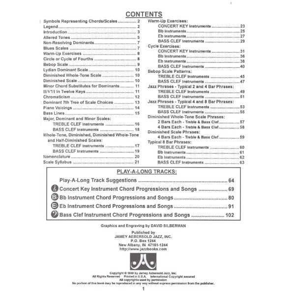 Aebersold vol. 84: The Dominant Seventh Workout