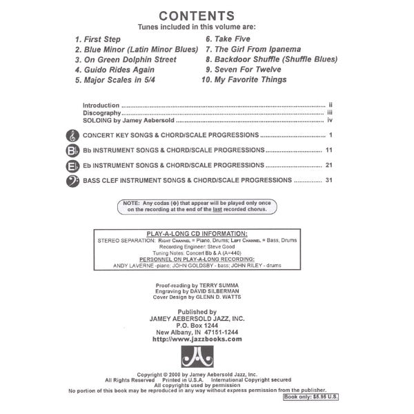 Aebersold vol. 90: Odd Times