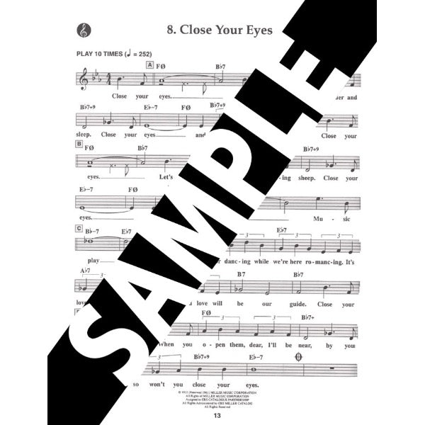 Aebersold vol. 94: Hot House