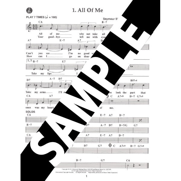 Aebersold vol. 95: 500 Miles High