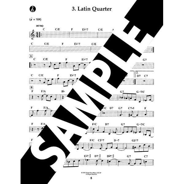 Aebersold vol. 96: Dave Samuels - Latin Quarter