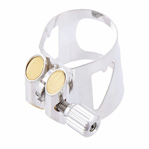 Vandoren Optimum LC04P verzilverde basklarinet rietbinder