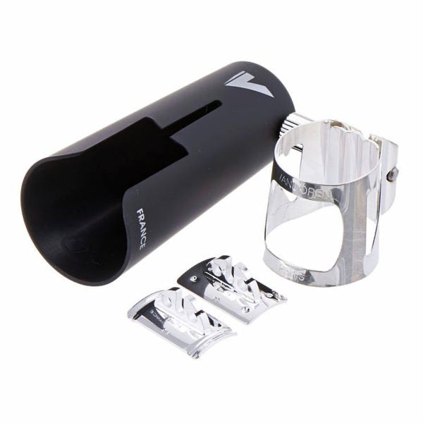 Vandoren Optimum LC05P verzilverde Duitse Bb klarinet rietbinder