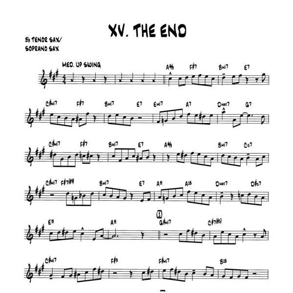 Bob Mintzer: 15 Easy Jazz, Blues & Funk Etudes Bb