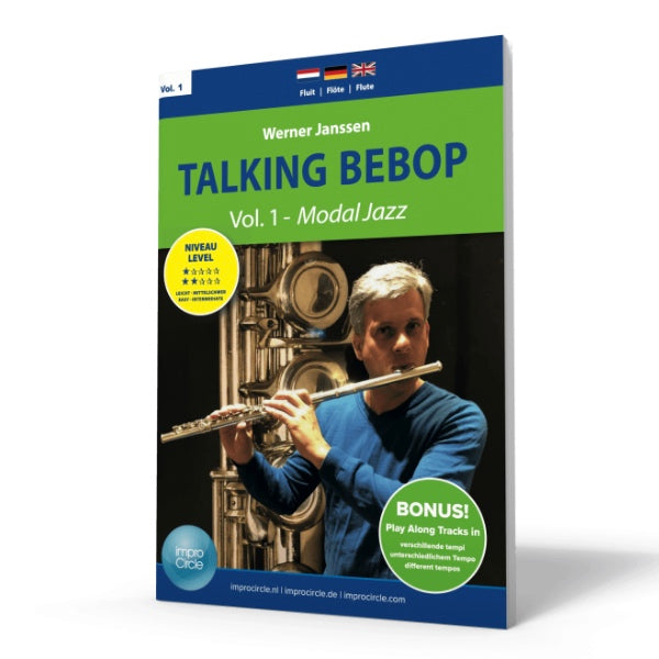 Werner Janssen: Talking Bebop vol. 1 Modal Jazz dwarsfluit