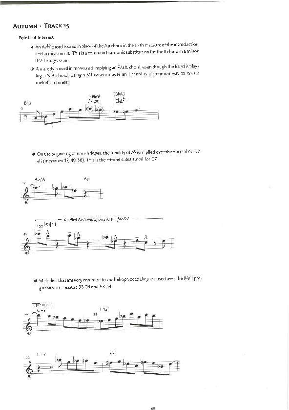 Jazz Conception Study Guide