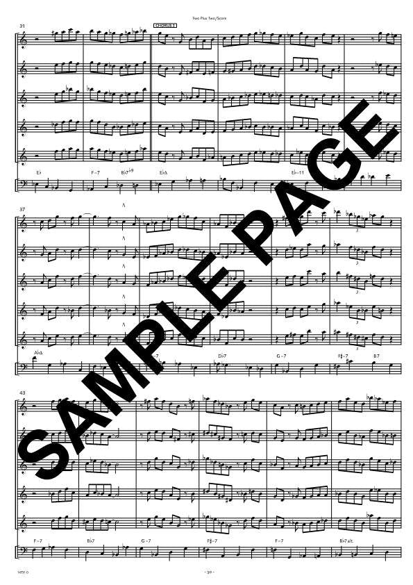 Jazz Conception for Saxophone Section 1