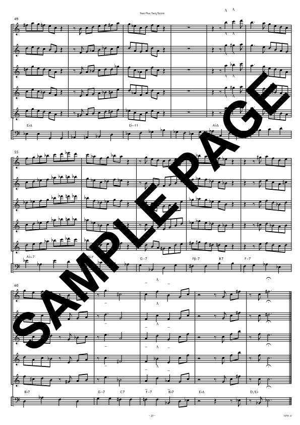 Jazz Conception for Saxophone Section 1