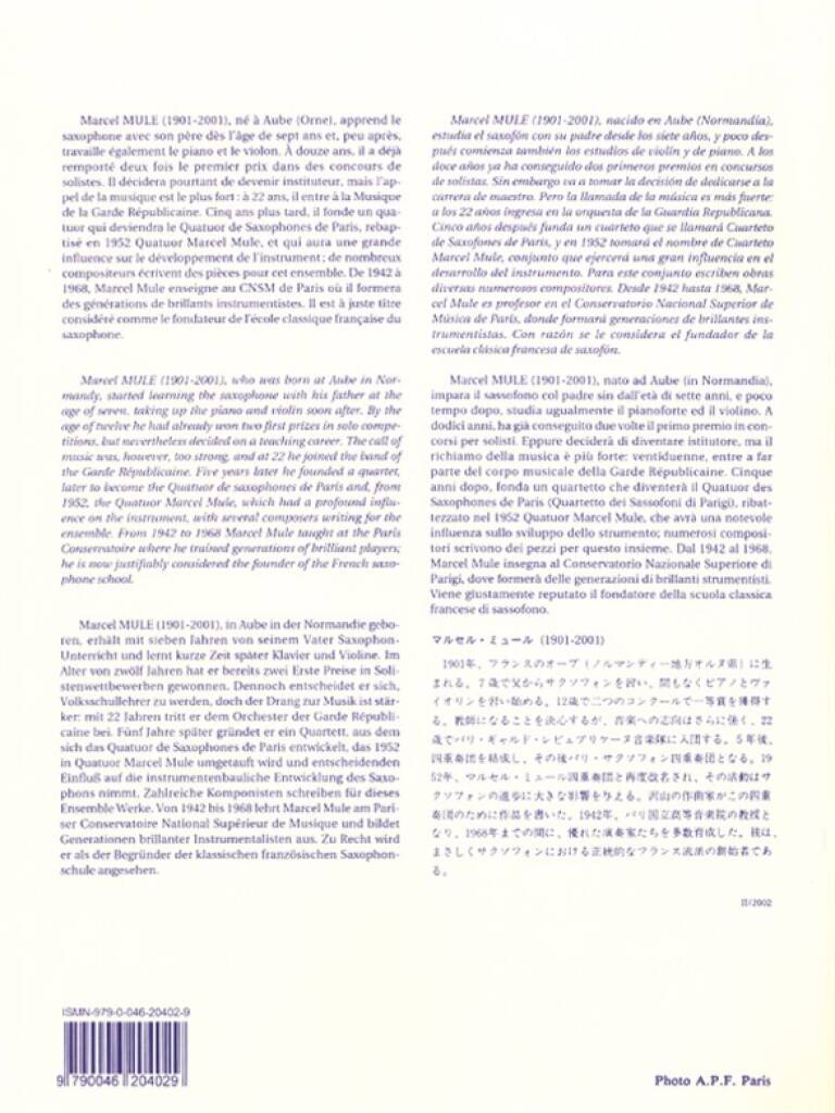 48 Études (Ferling) saxofoon