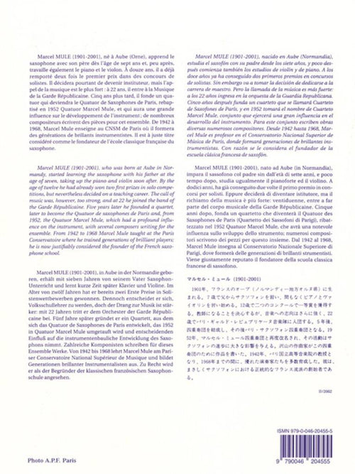 24 Études Faciles saxofoon