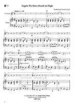 15 Intermediate Christmas Carols Bb trompet & piano