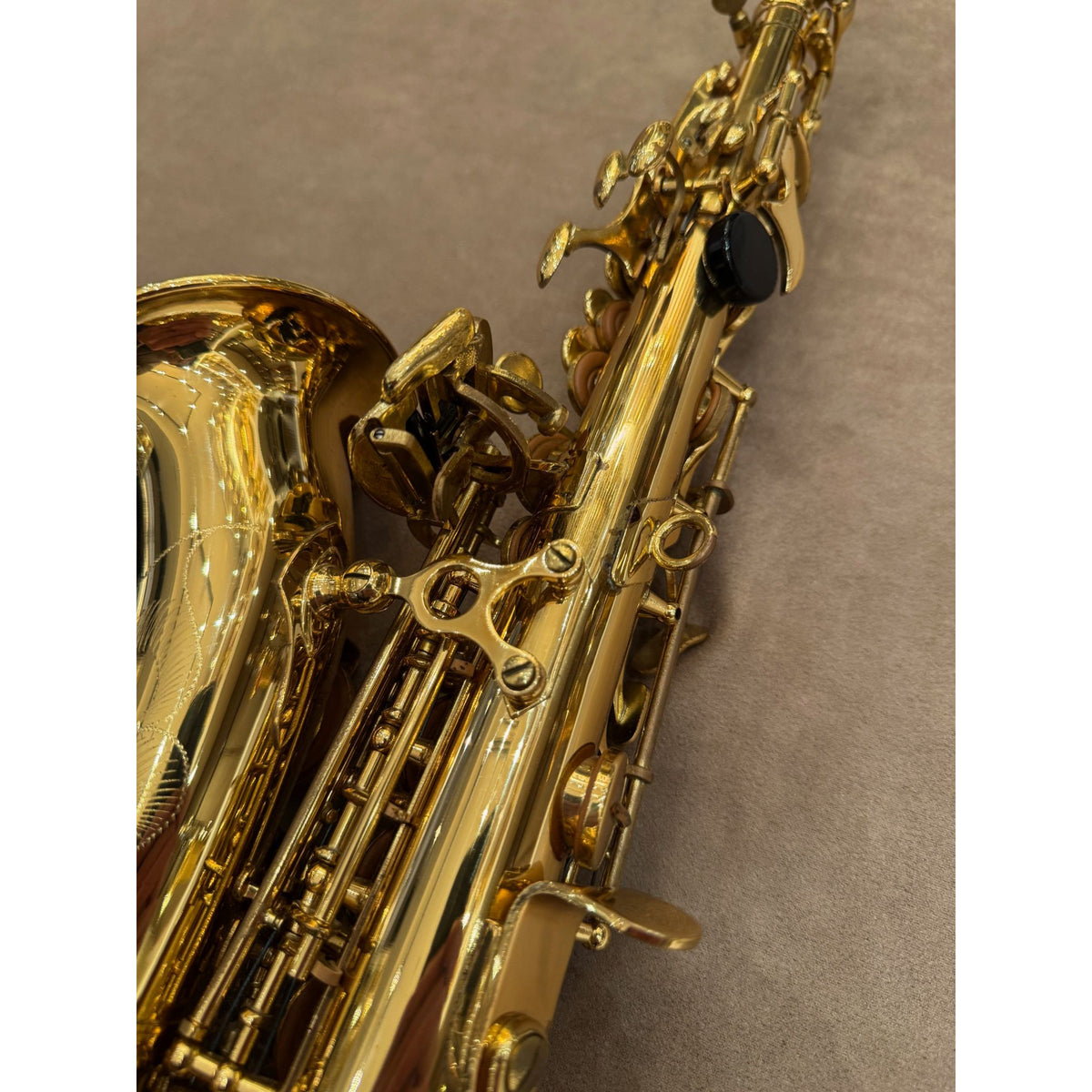 Arnold & Sons ASS-101C gebogen sopraansaxofoon, serienummer 190049, foto 4