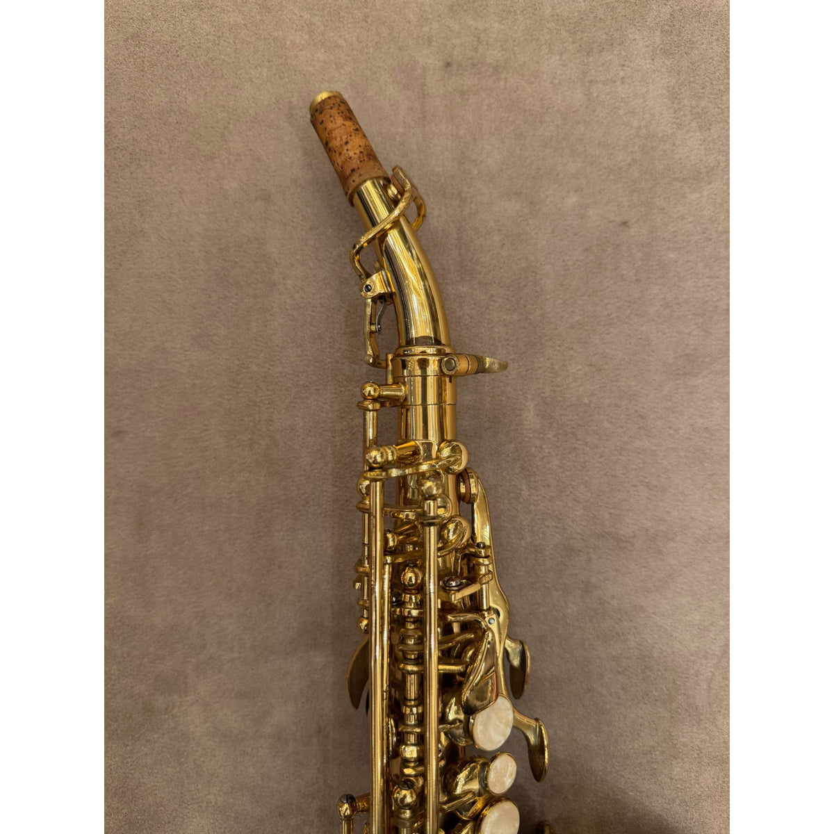 Arnold & Sons ASS-101C gebogen sopraansaxofoon, serienummer 190049, foto 8