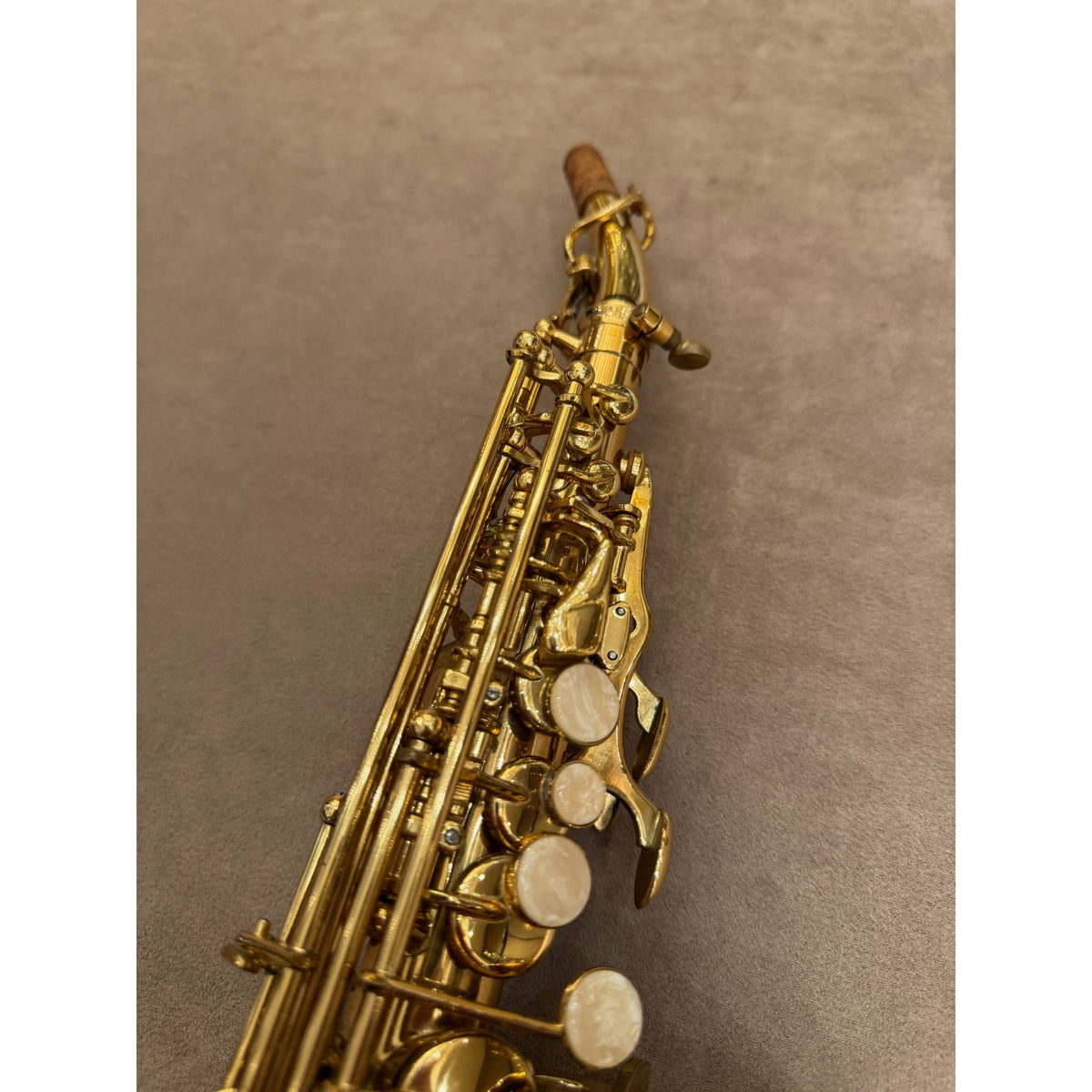 Arnold & Sons ASS-101C gebogen sopraansaxofoon, serienummer 190049, foto 9