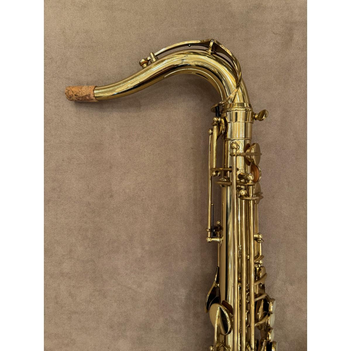Halsdetail van de Buffet Crampon S1 tenorsaxofoon 30812