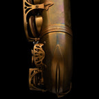 52nd Street-stempel op de bekerring van de Eastman EAS852 altsaxofoon