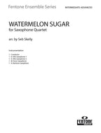 Watermelon Sugar saxofoon kwartet