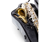 Detail van het interieur van de Gator Adagio tenorsax koffer
