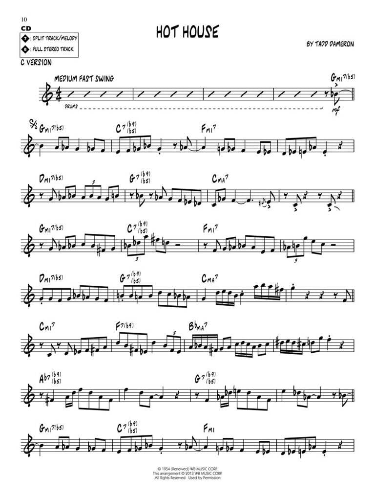 Jazz Play Along vol. 168: Tadd Dameron