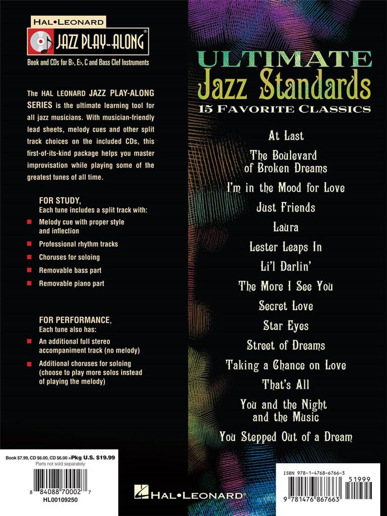 Jazz Play Along vol. 170: Ultimate Jazz Standards