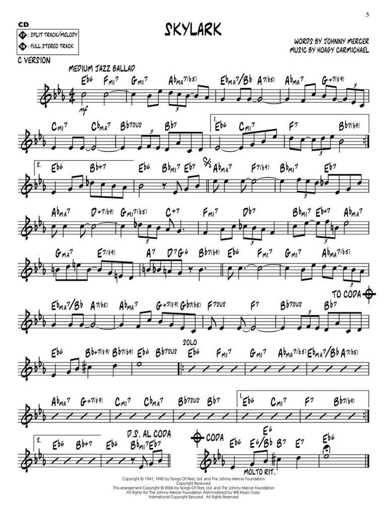 Jazz Play Along vol. 176: Johnny Mercer