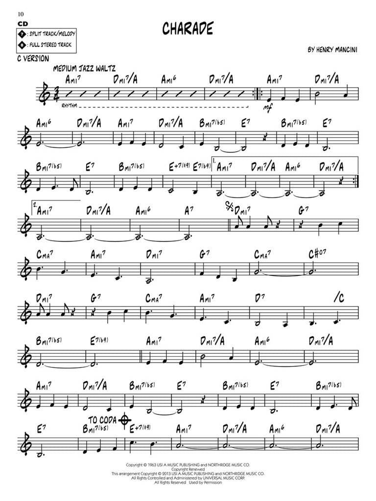 Jazz Play Along vol. 176: Johnny Mercer