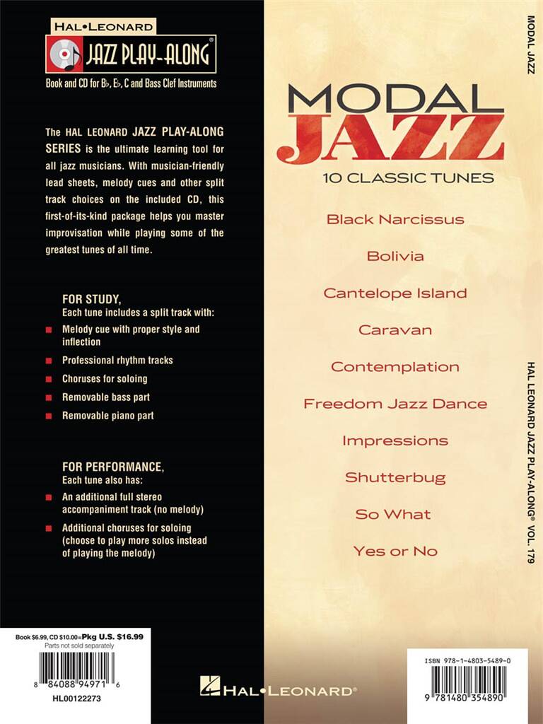 Jazz Play Along vol. 179: Modal Jazz