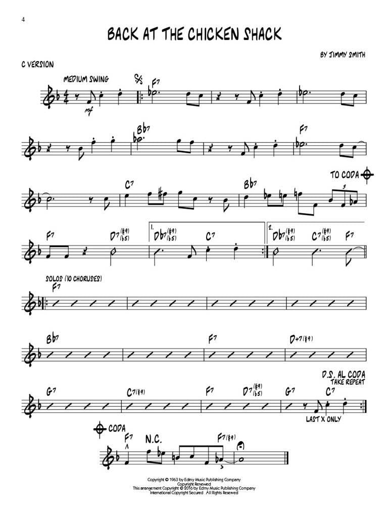 Jazz Play Along vol. 184: Jimmy Smith