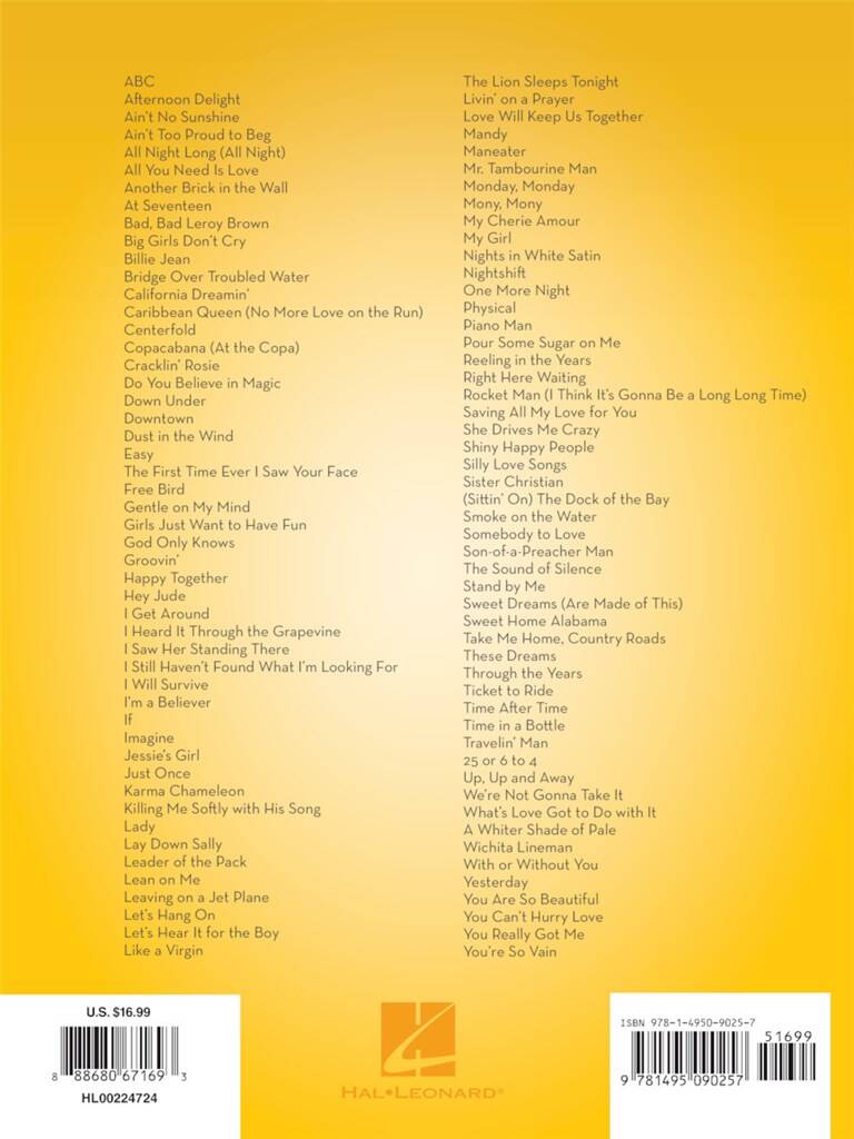 101 Popular Songs altsax