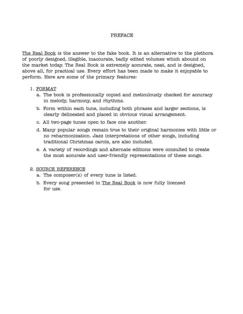 The Real Christmas Book Bb