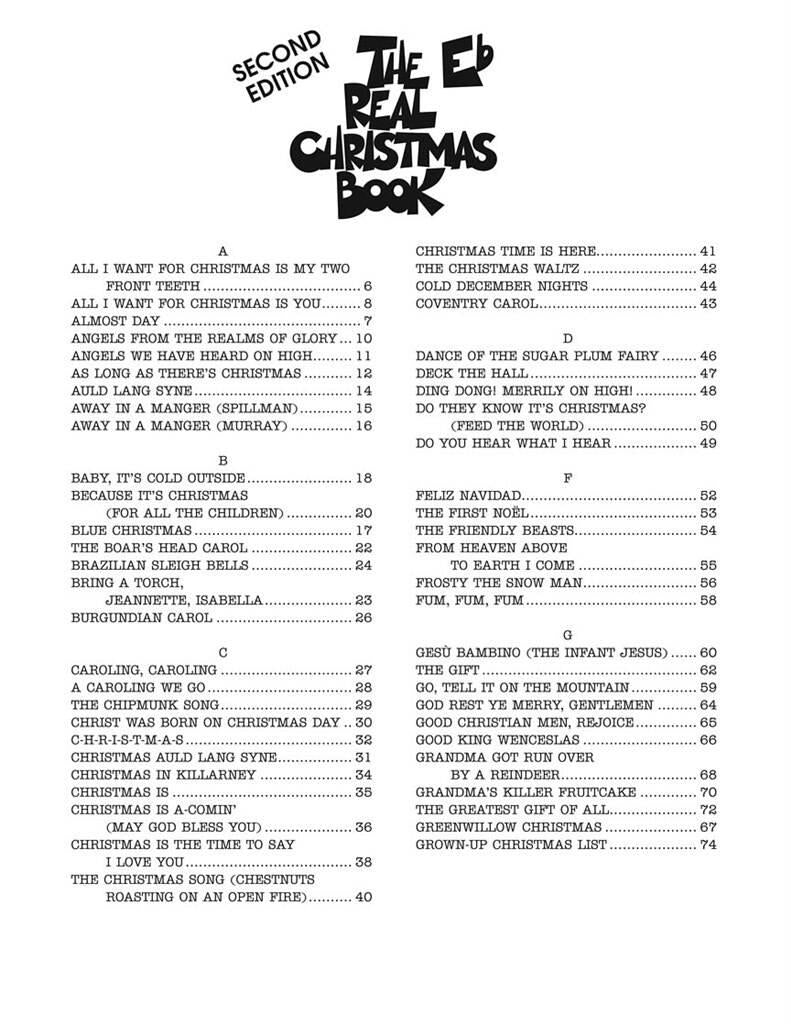 The Real Christmas Book Eb