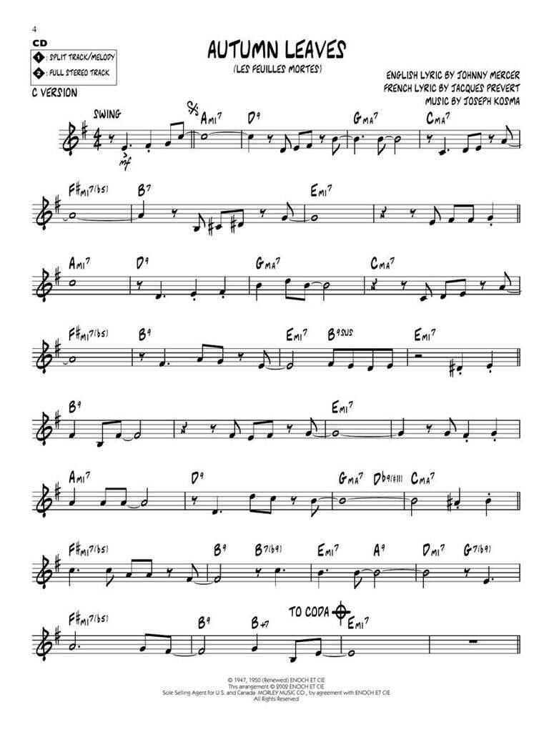 Jazz Play Along vol. 7: Essential Jazz Standards