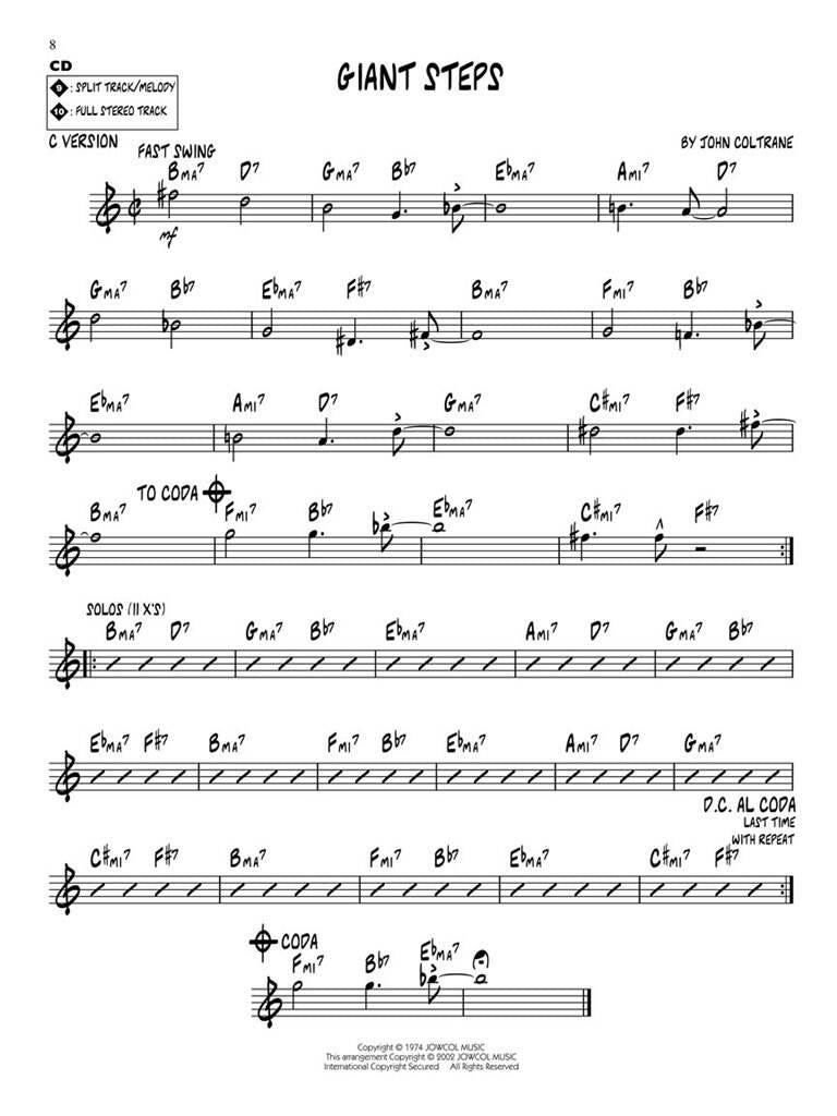 Jazz Play Along vol. 13: John Coltrane