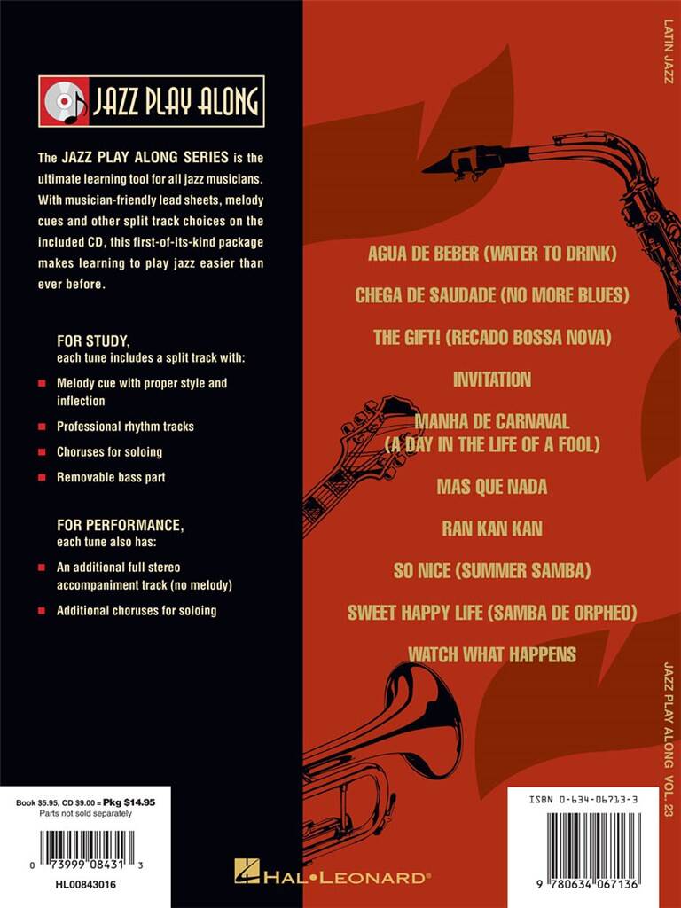 Jazz Play Along vol. 23: Latin Jazz