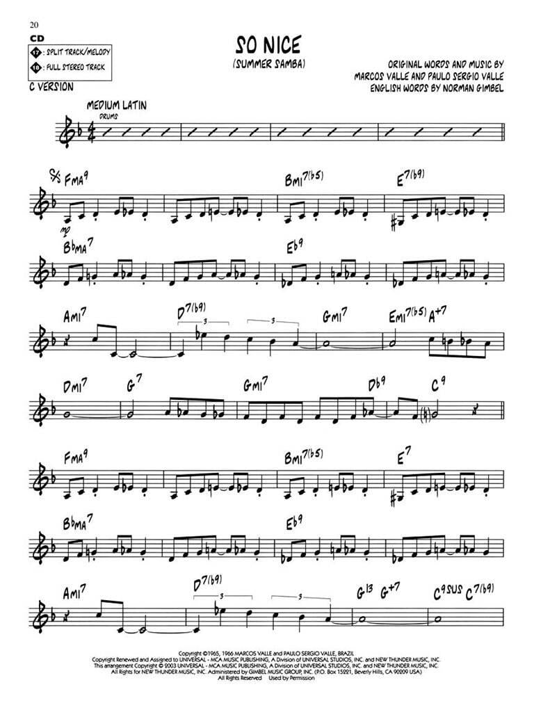 Jazz Play Along vol. 23: Latin Jazz