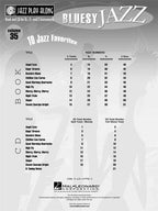 Jazz Play Along vol. 35: Bluesy Jazz