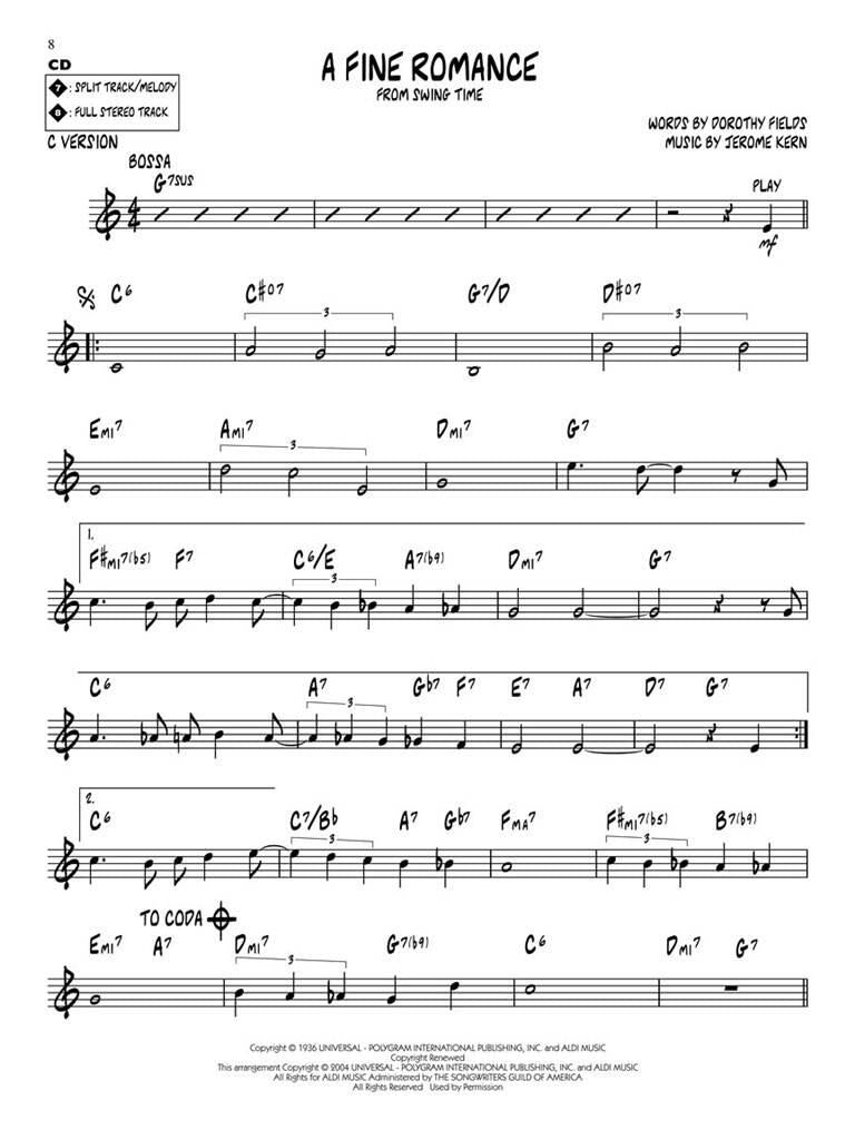 Jazz Play Along vol. 39: All The Things You Are & More