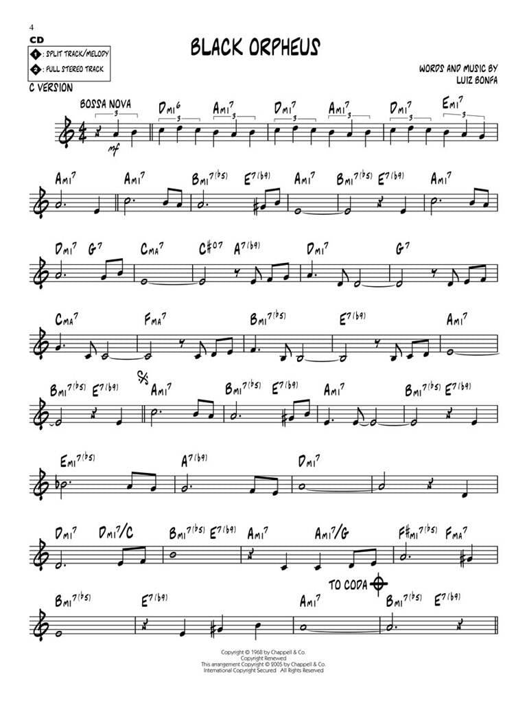 Jazz Play Along vol. 40: Bossa Nova - 10 Latin Jazz Favorites