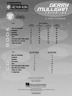 Jazz Play Along vol. 42: Gerry Mulligan