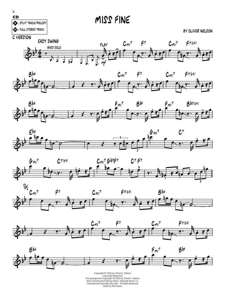 Jazz Play Along vol. 44: Oliver Nelson