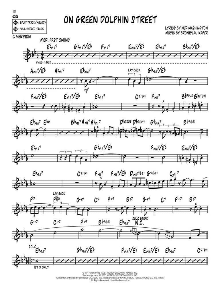 Jazz Play Along vol. 49: Miles Davis Standards