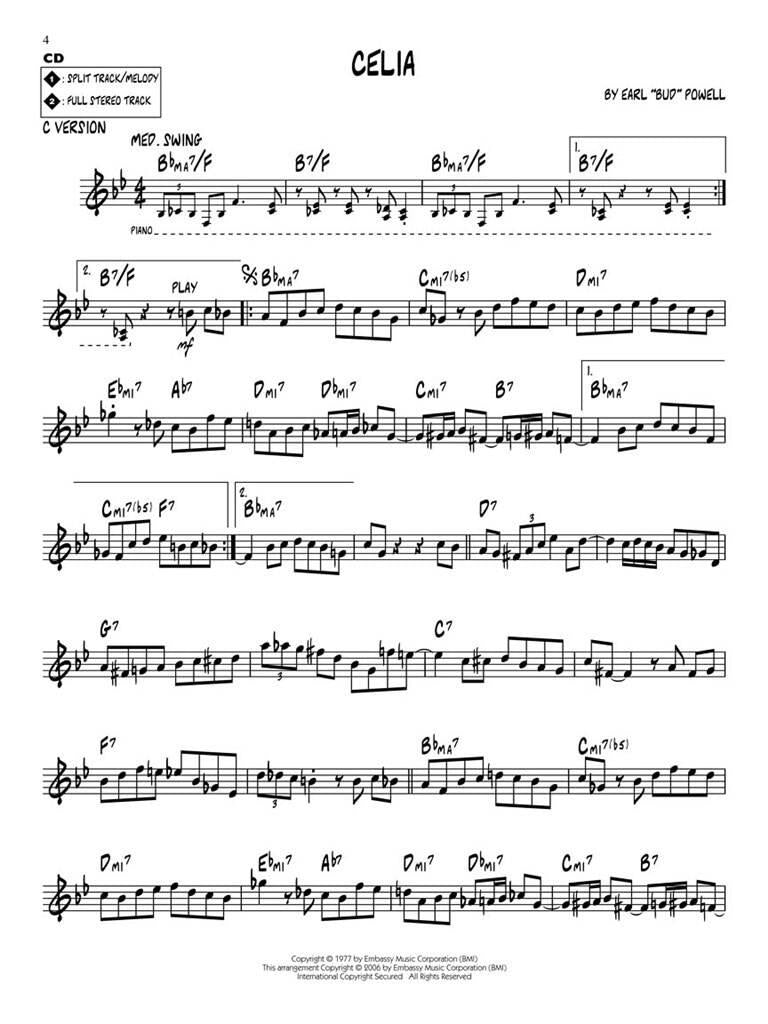 Jazz Play Along vol. 53: Rhythm Changes