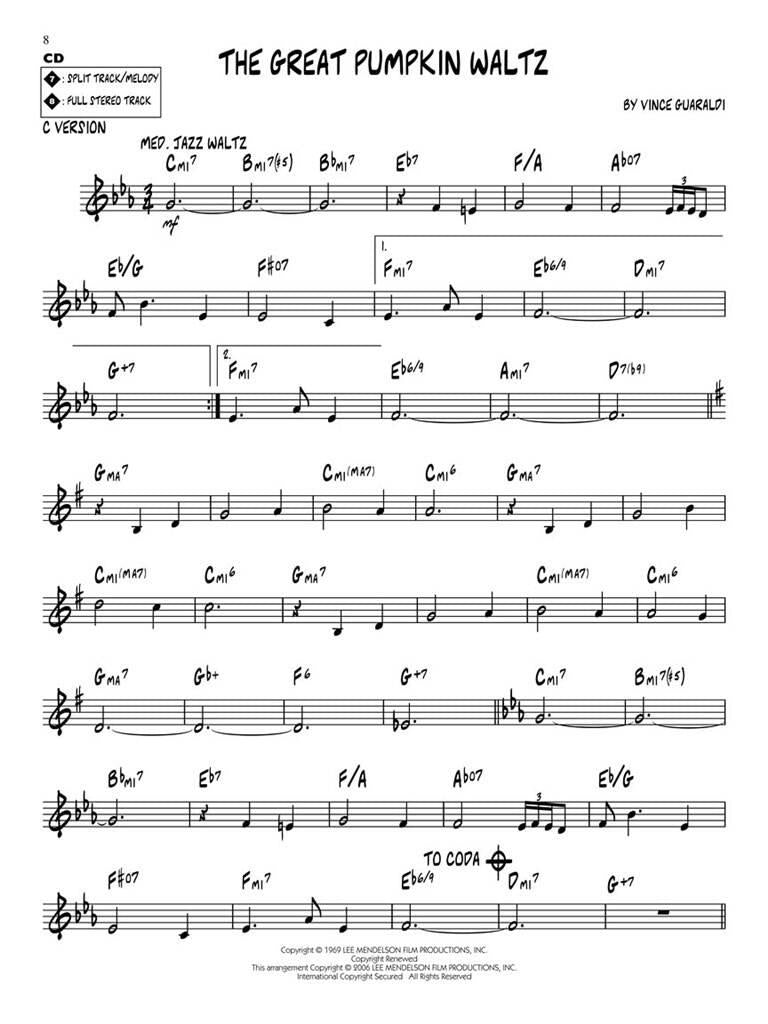 Jazz Play Along vol. 57: Vince Guaraldi