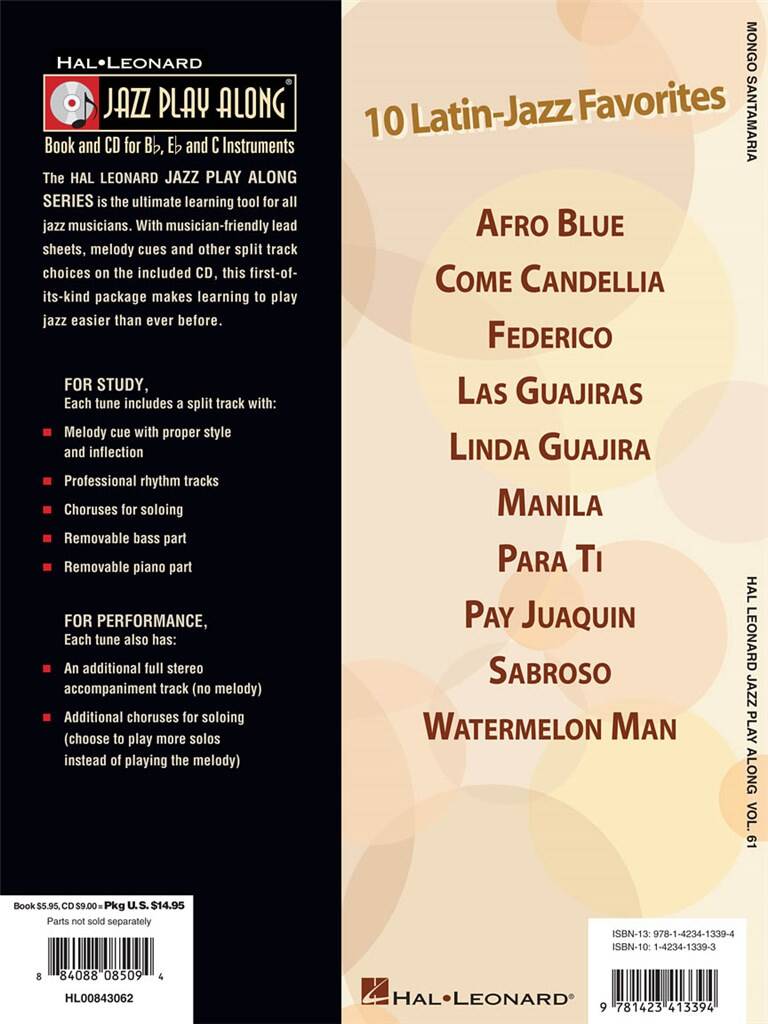 Jazz Play Along vol. 61: Mongo Santamaria