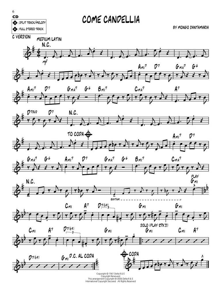 Jazz Play Along vol. 61: Mongo Santamaria